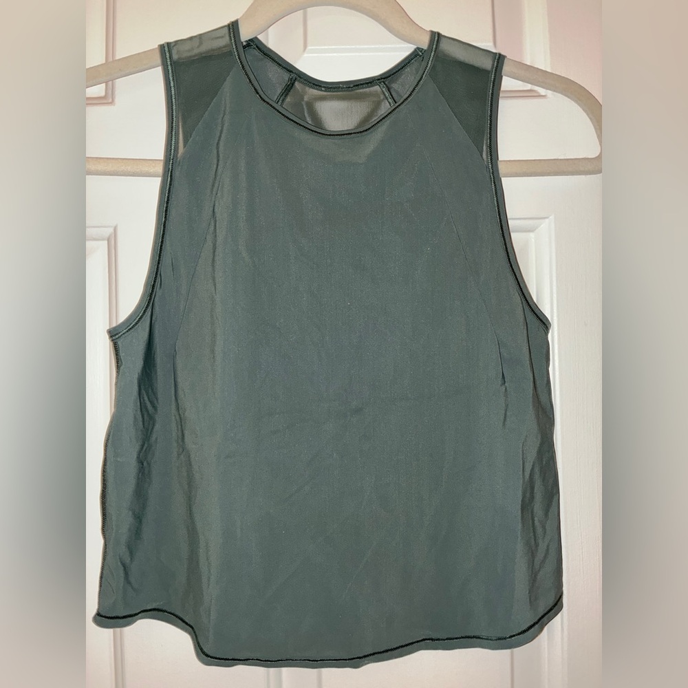 lululemon athletica Women's Sleeveless Tank Top in Deep Green